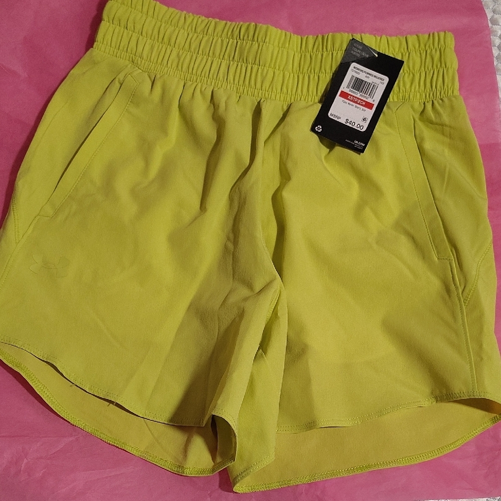 Under Armour Women's Green Shorts